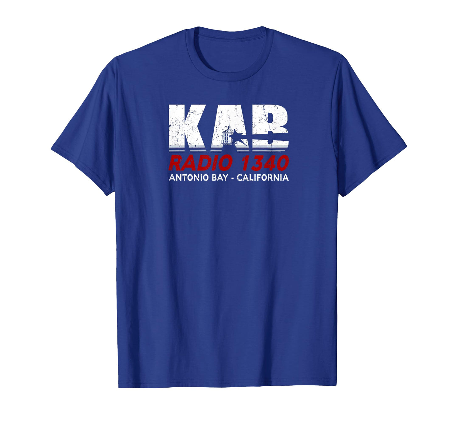 Dereliction of duty Unisex-Adults KAB Radio 1340 Antonio Bay - Pre-distressed - The Fog T-Shirt