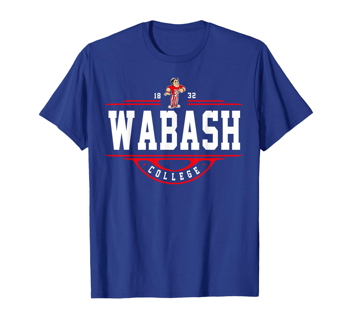 Wabash College Arch Vintage Design for Men Women T-Shirt