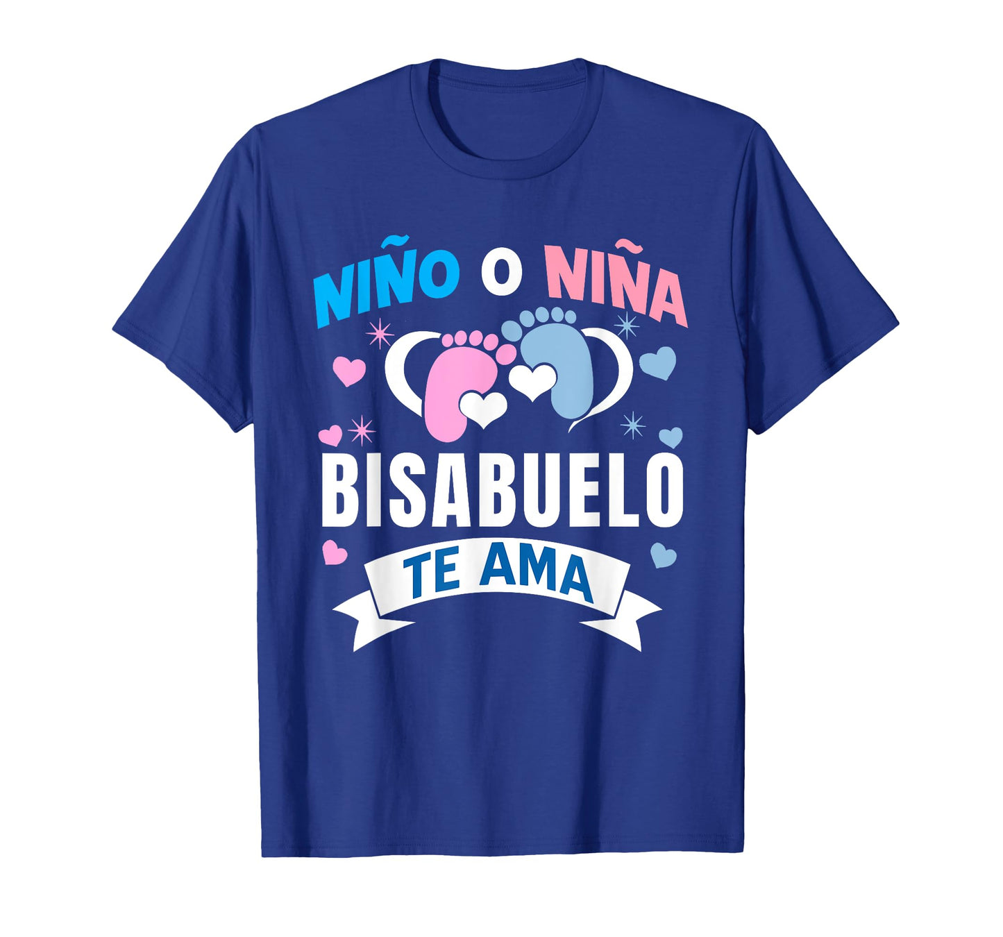 Niño o Niña Bisabuelo Te Ama Gender Reveal In Spanish T-Shirt
