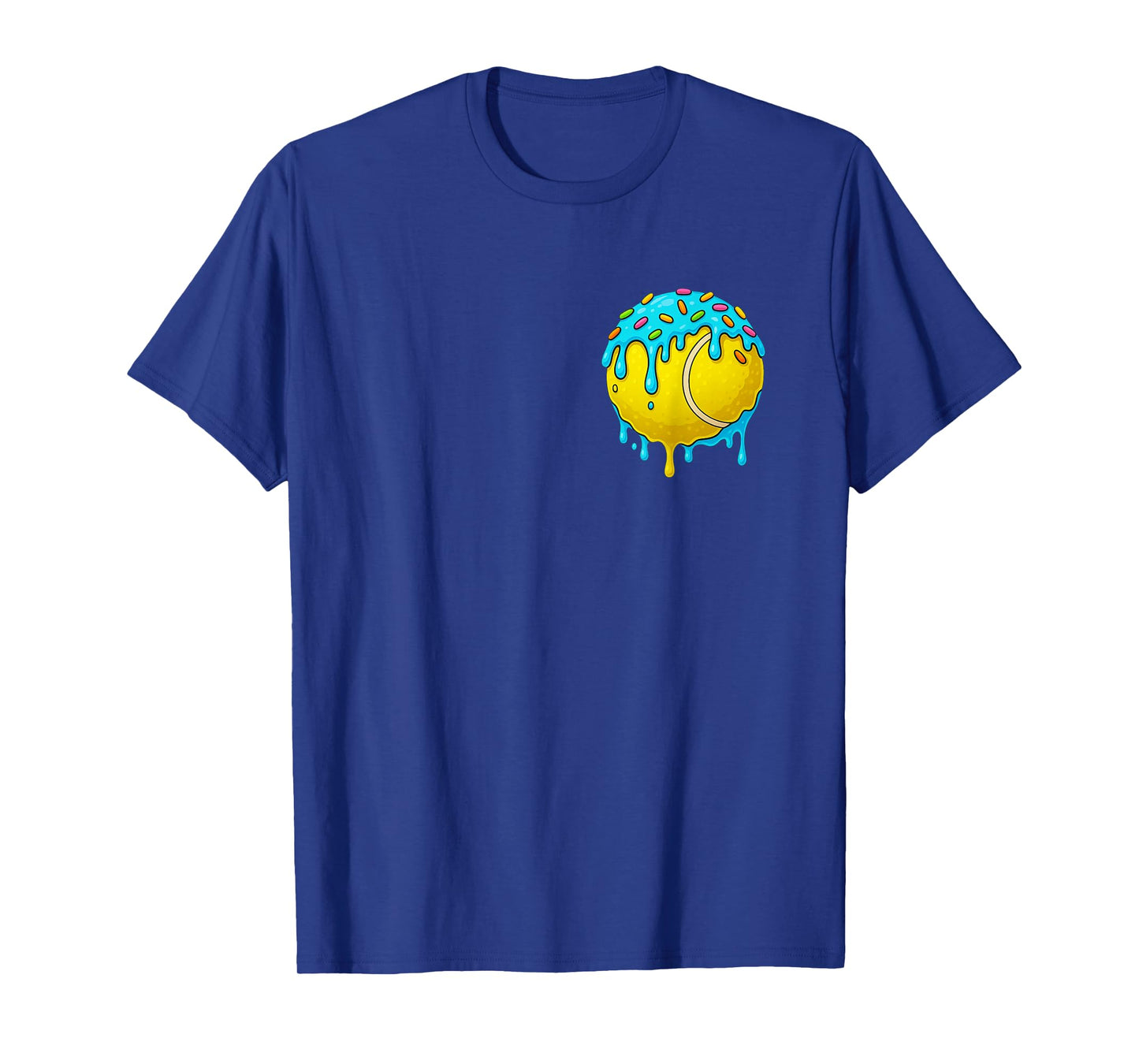 Tennis Ball Drip Team for Boys and Girls Ice Cream Cool T-Shirt
