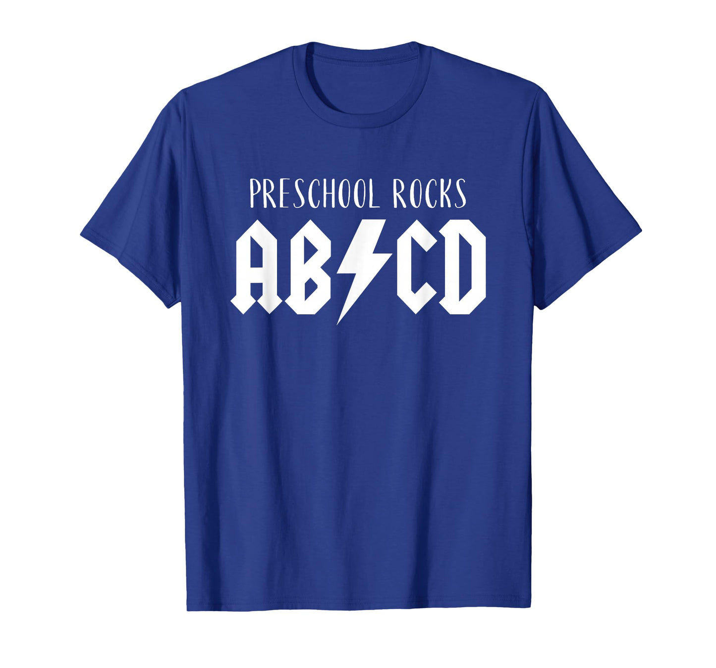 Preschool Rocks Teacher Back to School ABCD Rock First Day T-Shirt