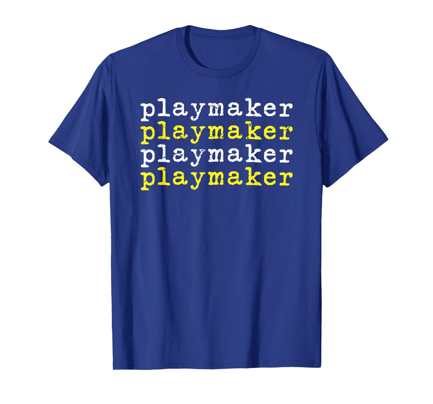Playmaker elite athlete sports training workout t-shirt T-Shirt
