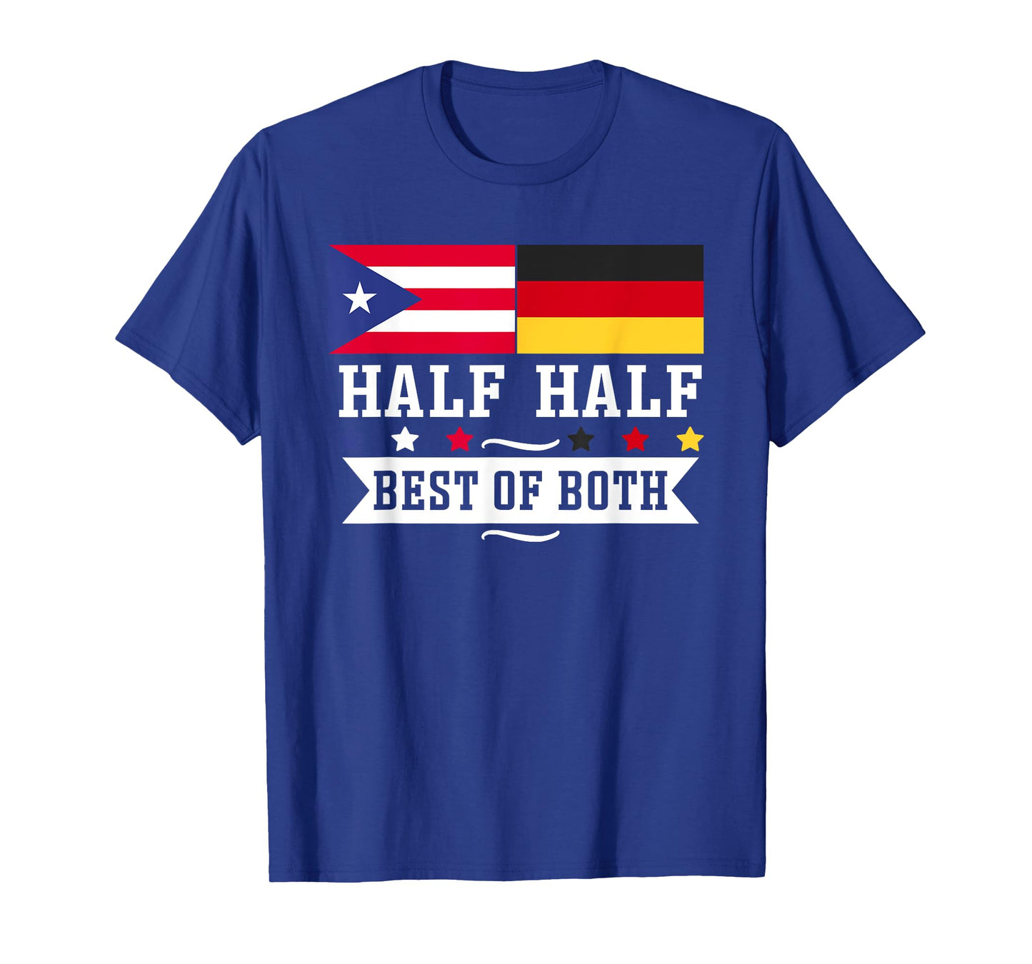 Half Puerto Rican Half German Germany Heritage Proud Roots T-Shirt