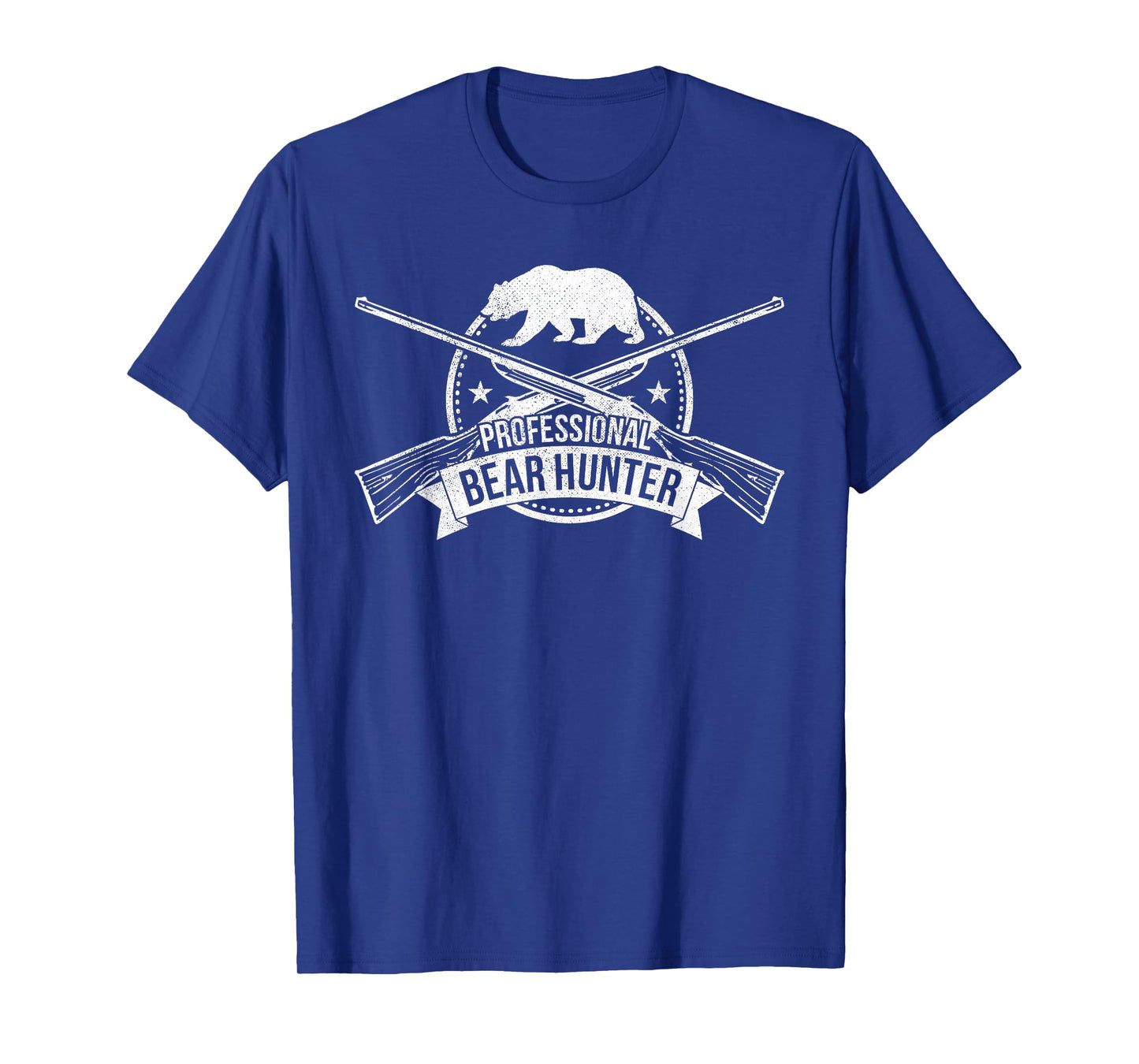 Professional Bear Hunter Crossed Rifles Hunting T-Shirt