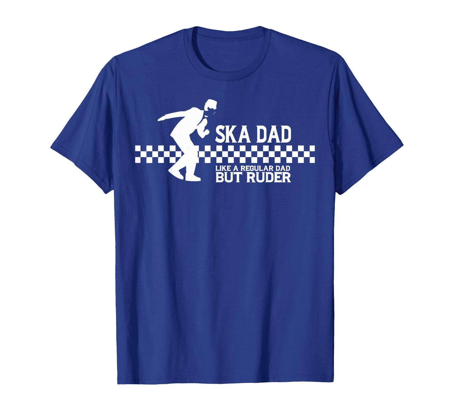 SKA DAD reggae ska clothing for men Skinhead Mod Ska T-Shirt