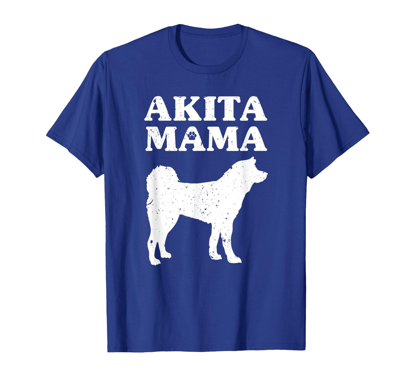 Funny Akita Inu Design Women Mothers Akita Lover Pet Dog Mom T-Shirt