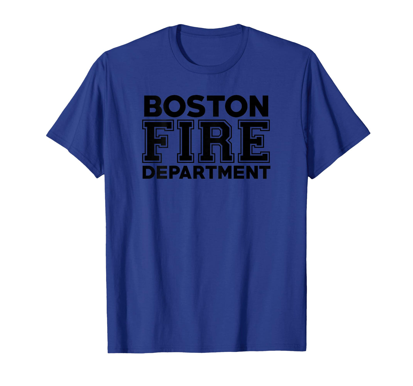 Boston Massachusetts Fire Department Firefighter Duty T-Shirt