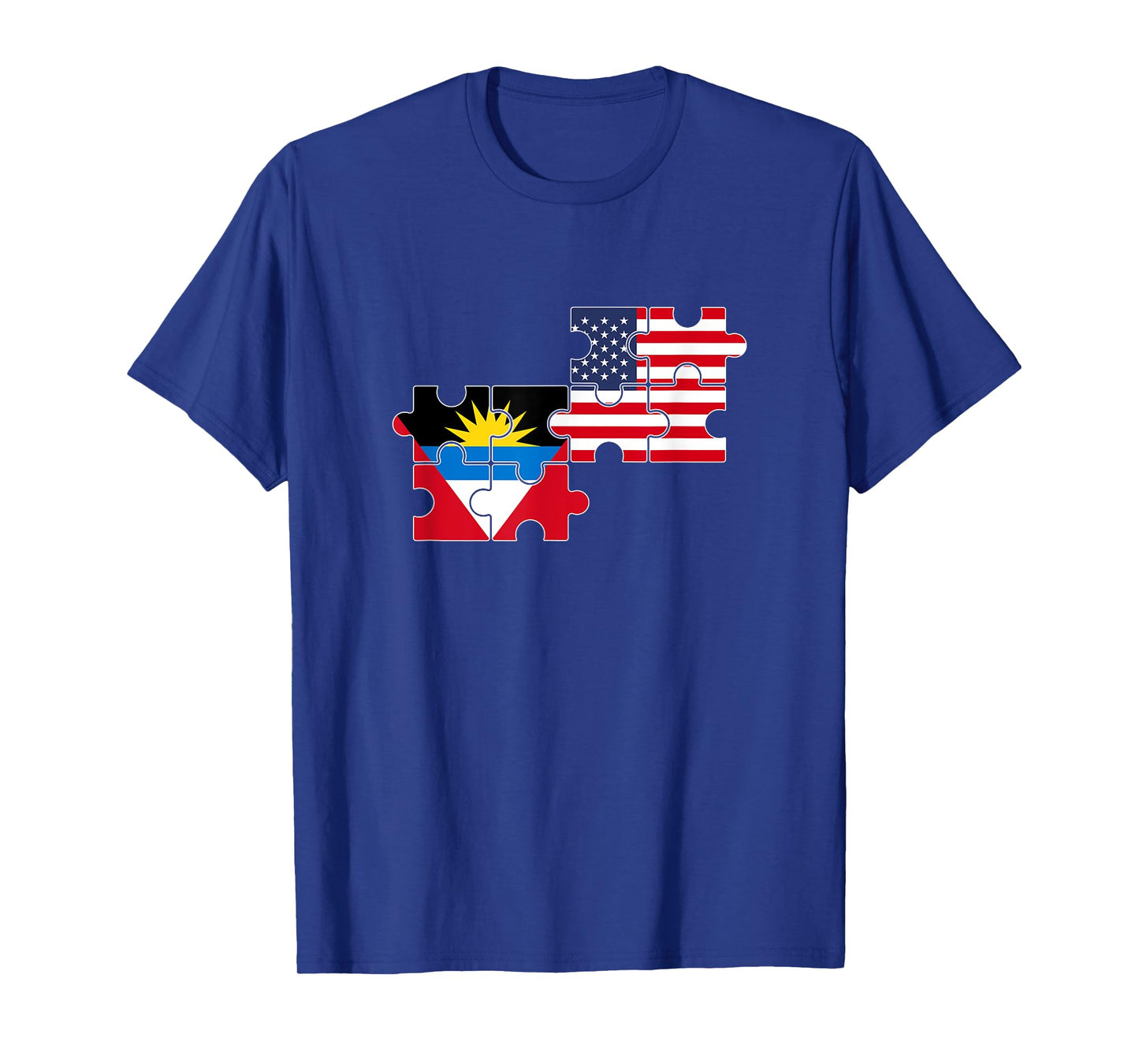 Antigua and Barbuda USA Flag American Antiguan T-Shirt