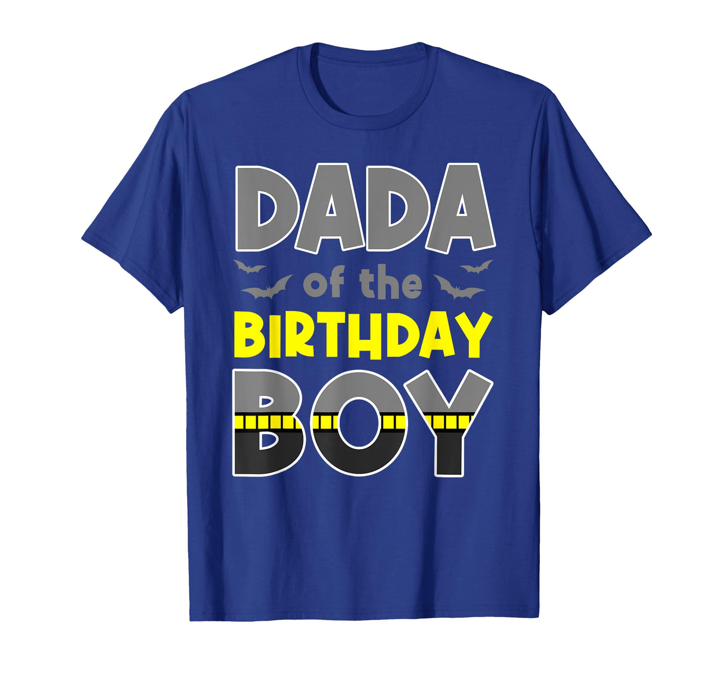 Dada Of The Birthday Boy Bat Family Party Theme Boys Gift T-Shirt
