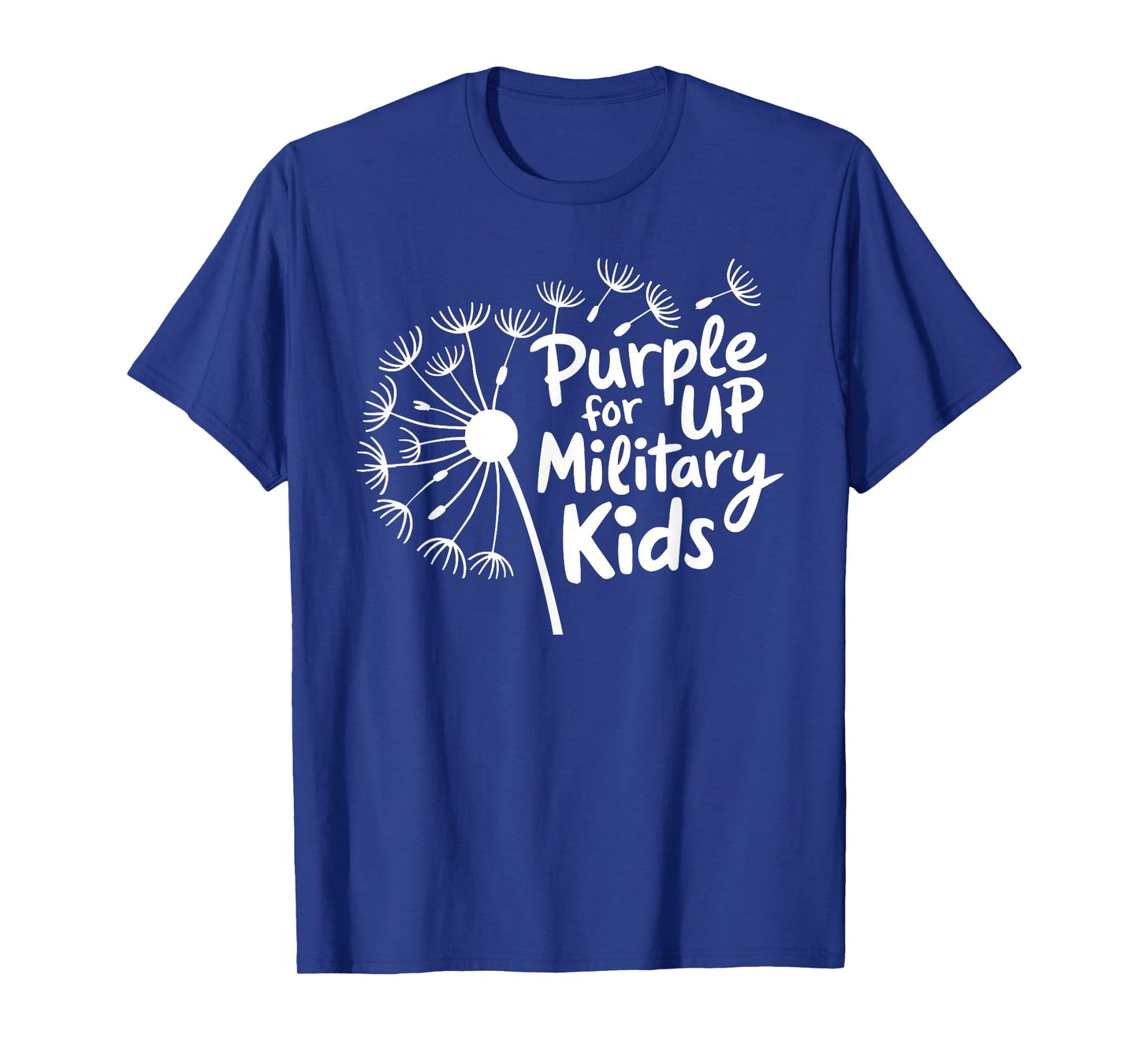 Purple Up for Military Kids Shirt Youth Toddler Women Tee T-Shirt