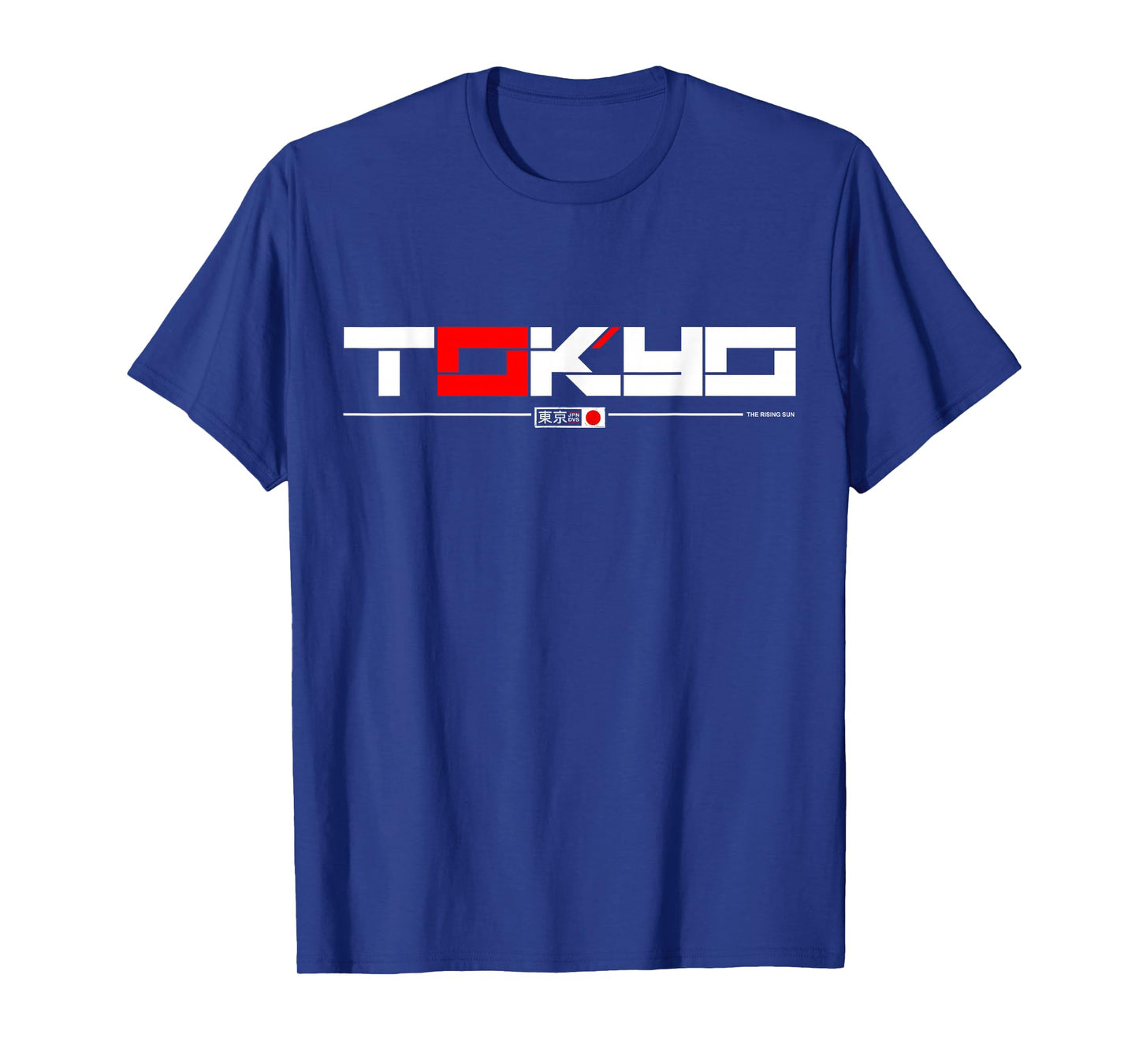 Japanese Streetwear Aesthetic Tokyo Gifts DAIMMER Tokyo T-Shirt - Unisex-Adults - Black - Small - Short Sleeve - Retro - Tokyo Skyline & Japanese Flag Graphics