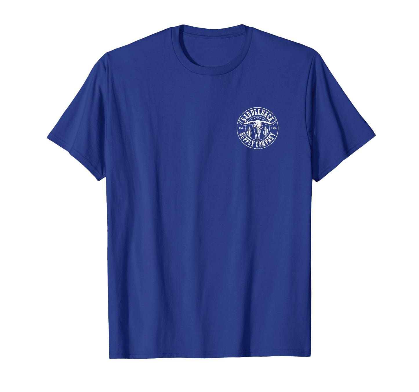 Saddleback Desert Skull White Logo Lightweight, Graphic T-Shirt