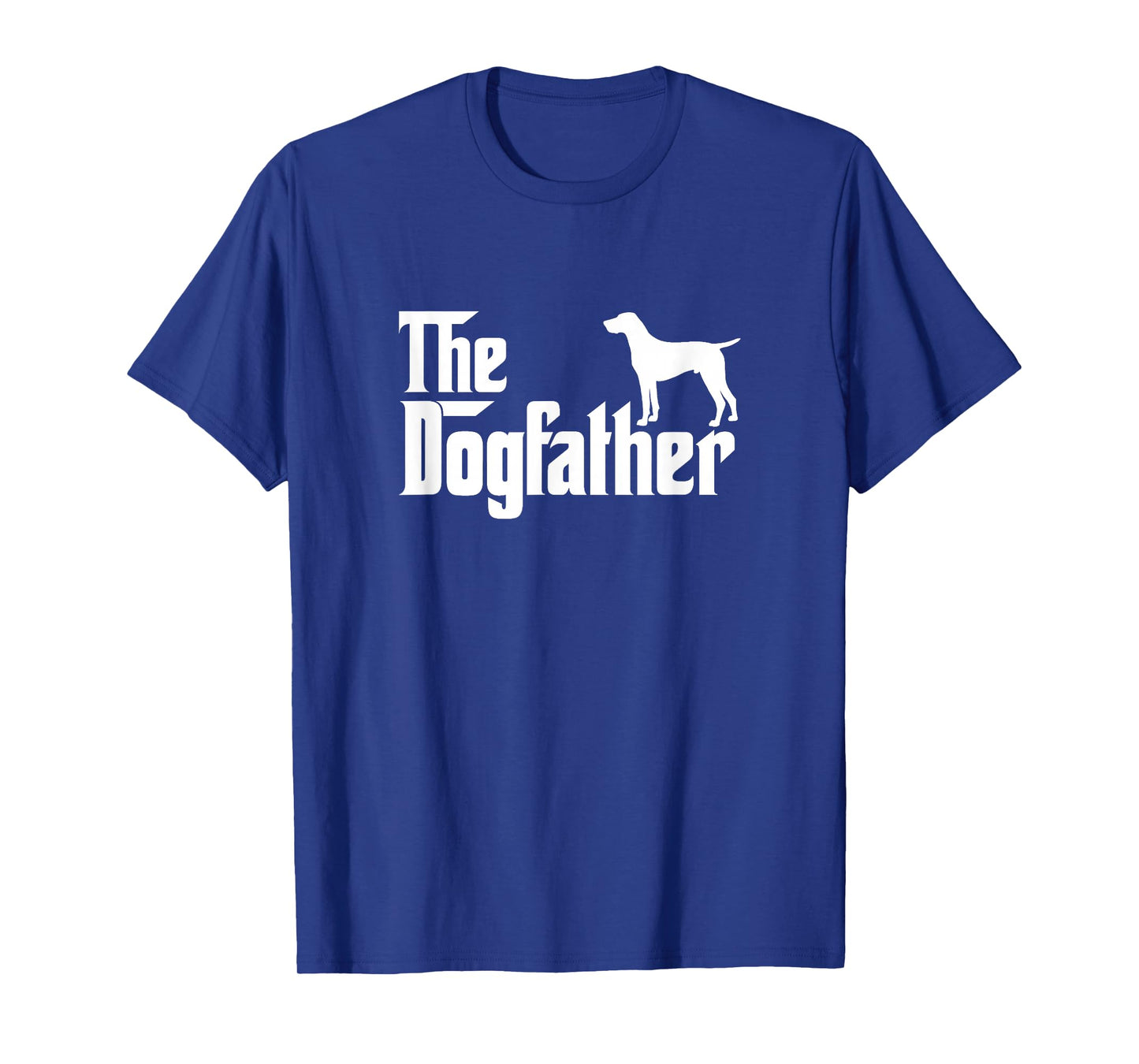 Men's German Shorthaired Pointer - The DogFather T-Shirt Large Black
