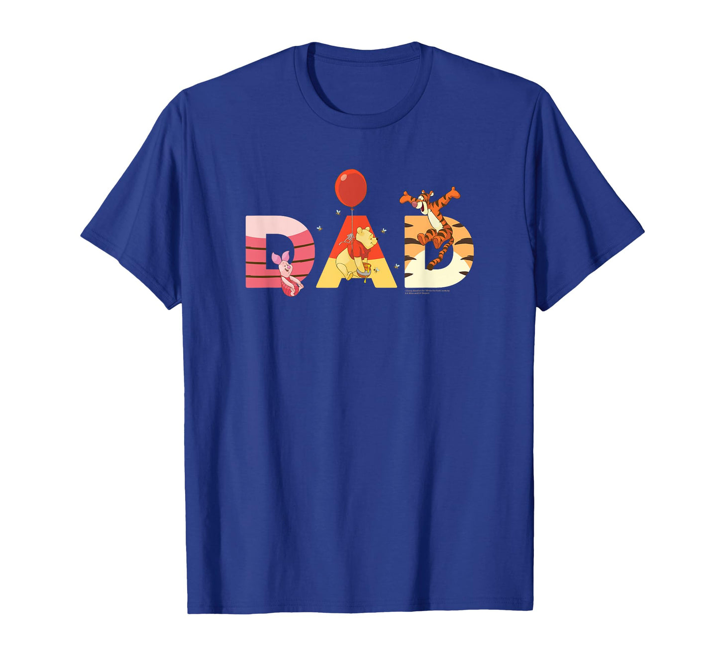 Disney Winnie the Pooh and Friends Dad Father’s Day Birthday T-Shirt