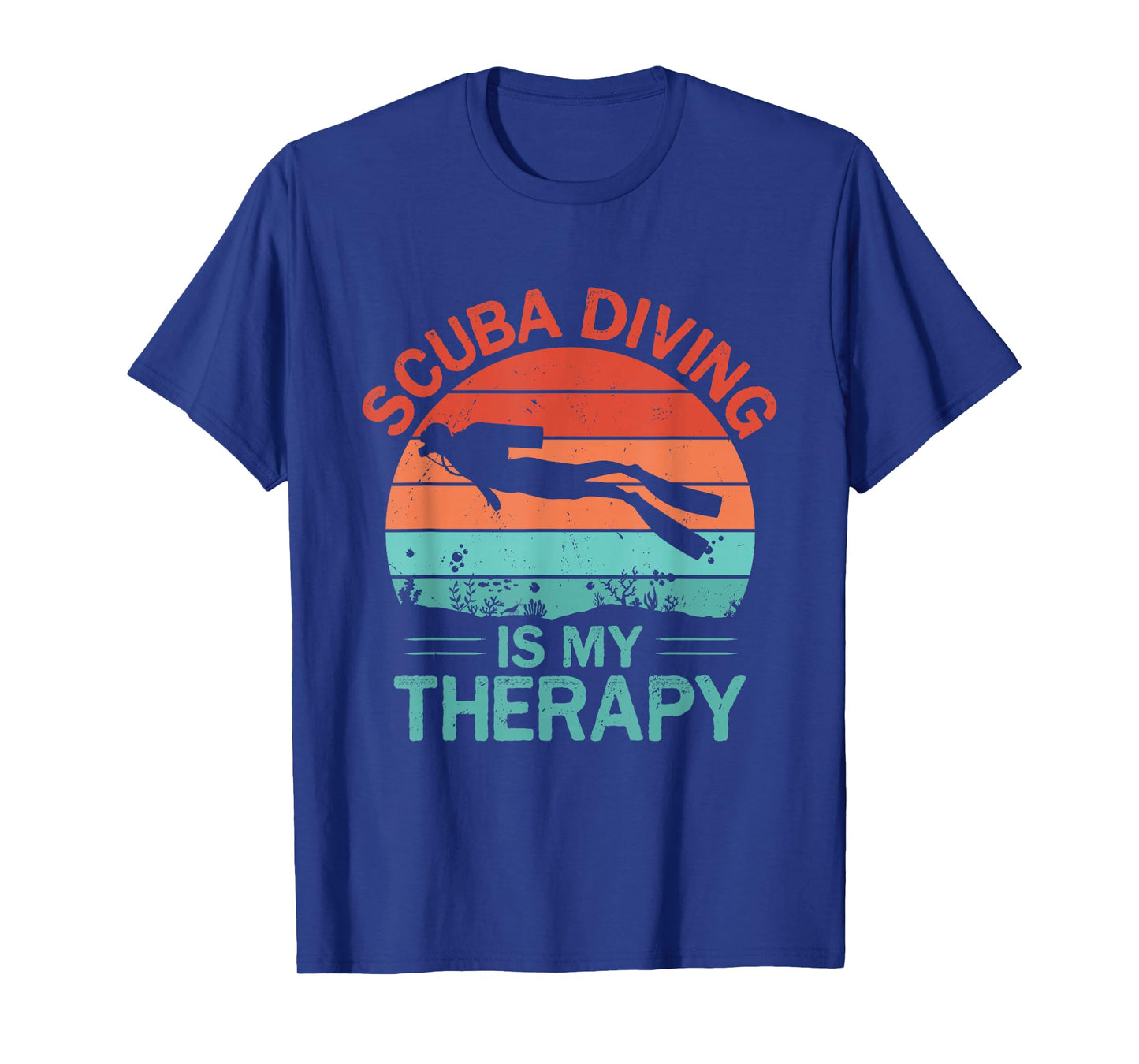 Scuba Diver Divemaster Diving Instructor Underwater T-Shirt