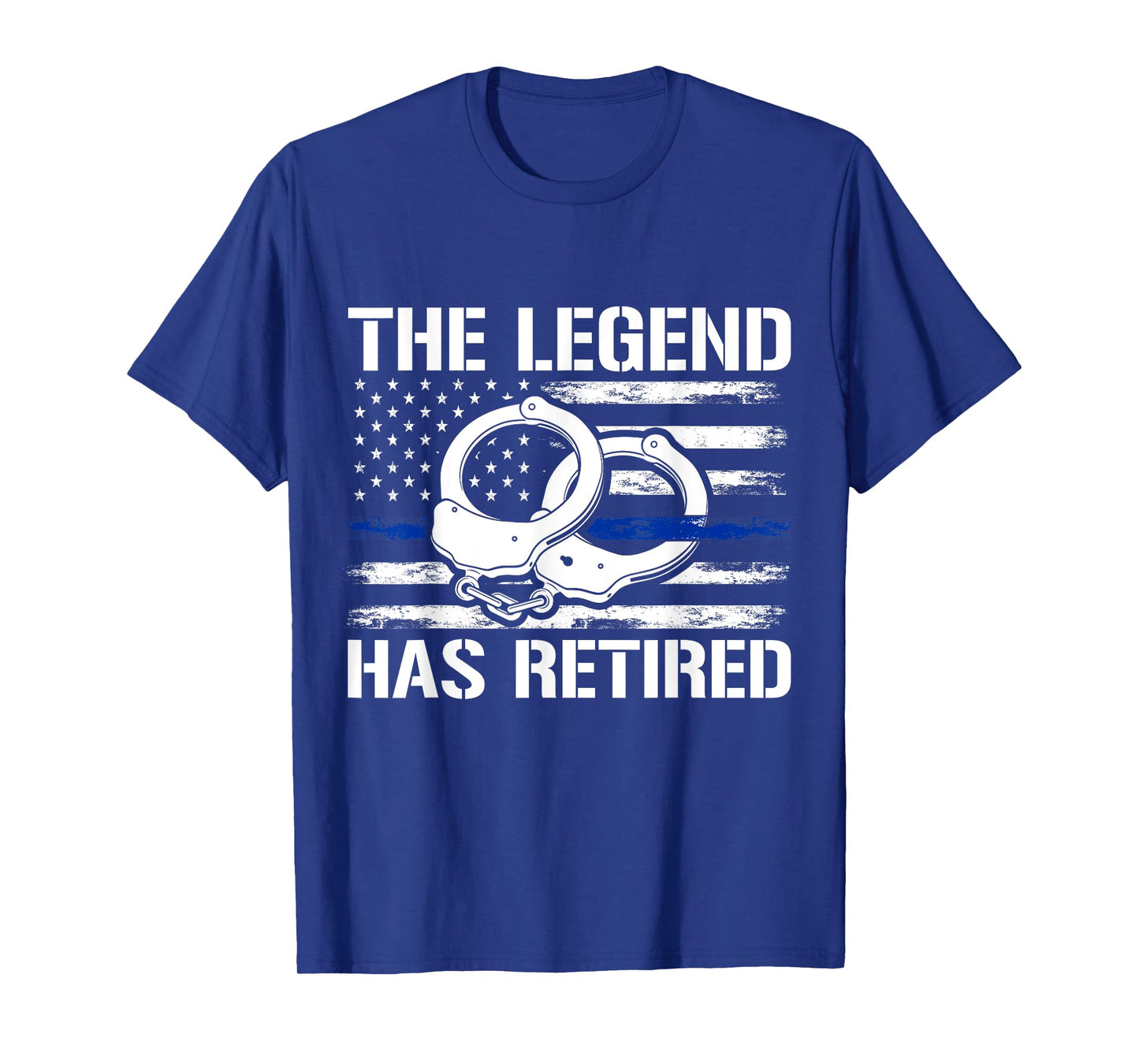 The Legend Has Retired Police T-Shirt