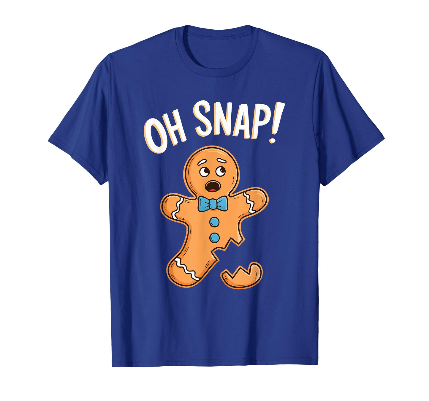 Oh Snap Gingerbread Man Shirt Adult Kids Men Women Costume T-Shirt
