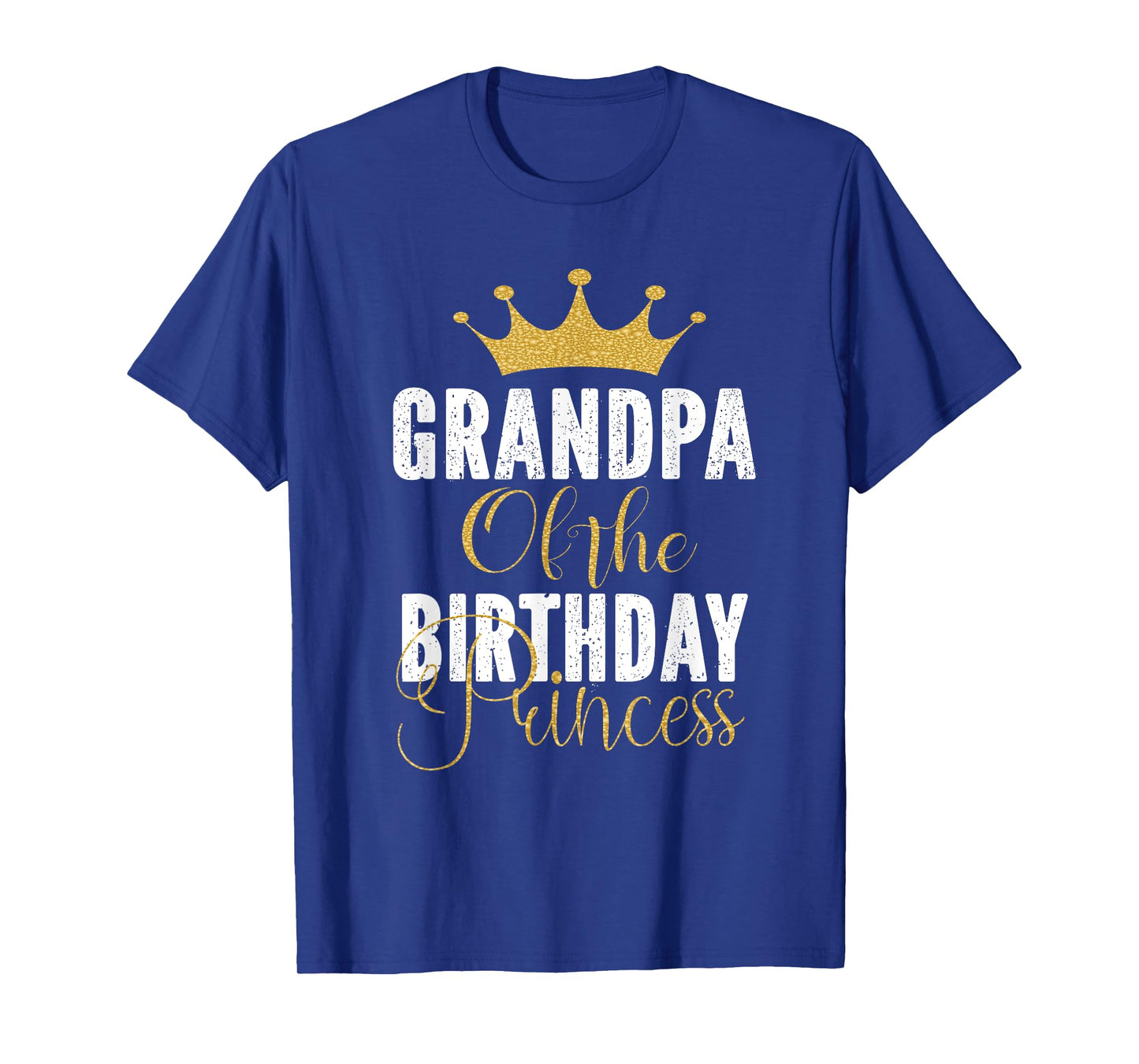 Grandpa Of The Birthday Princess Girls Party T-Shirt