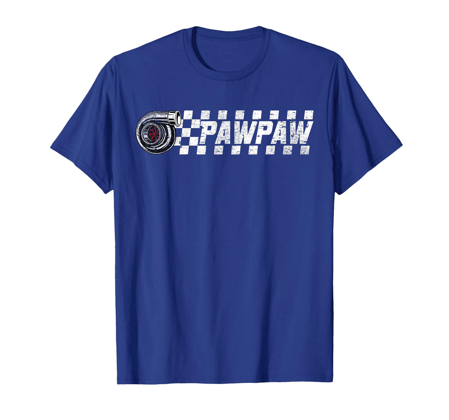 Birthday Party Matching Family Pit Crew Race Car Pawpaw T-Shirt
