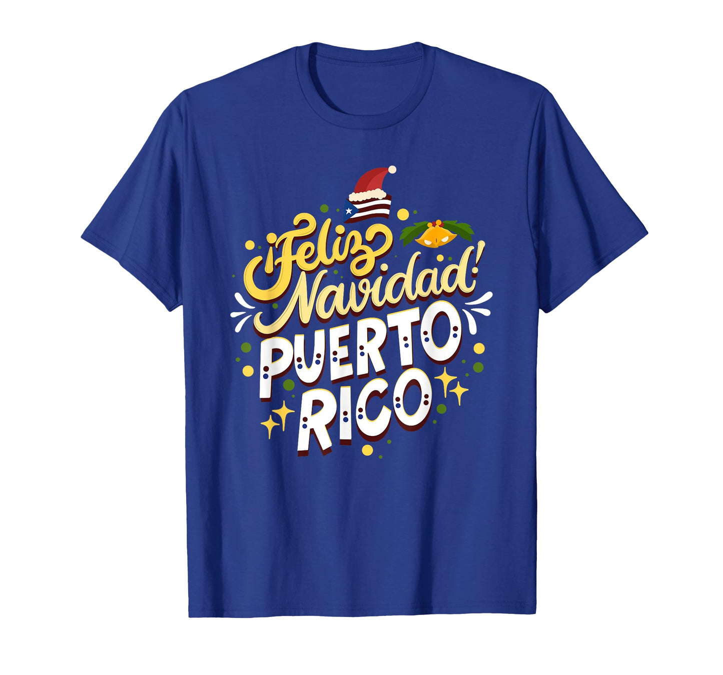 Feliz Navidad Puerto Rico - Christmas Wishes From Boricua T-Shirt