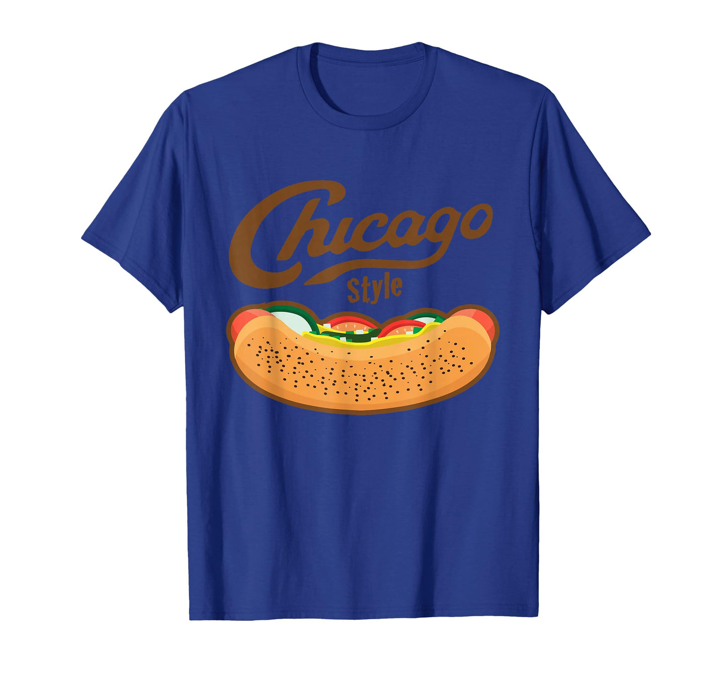 Chicago Style Hot Dog Summer T-Shirt T-Shirt