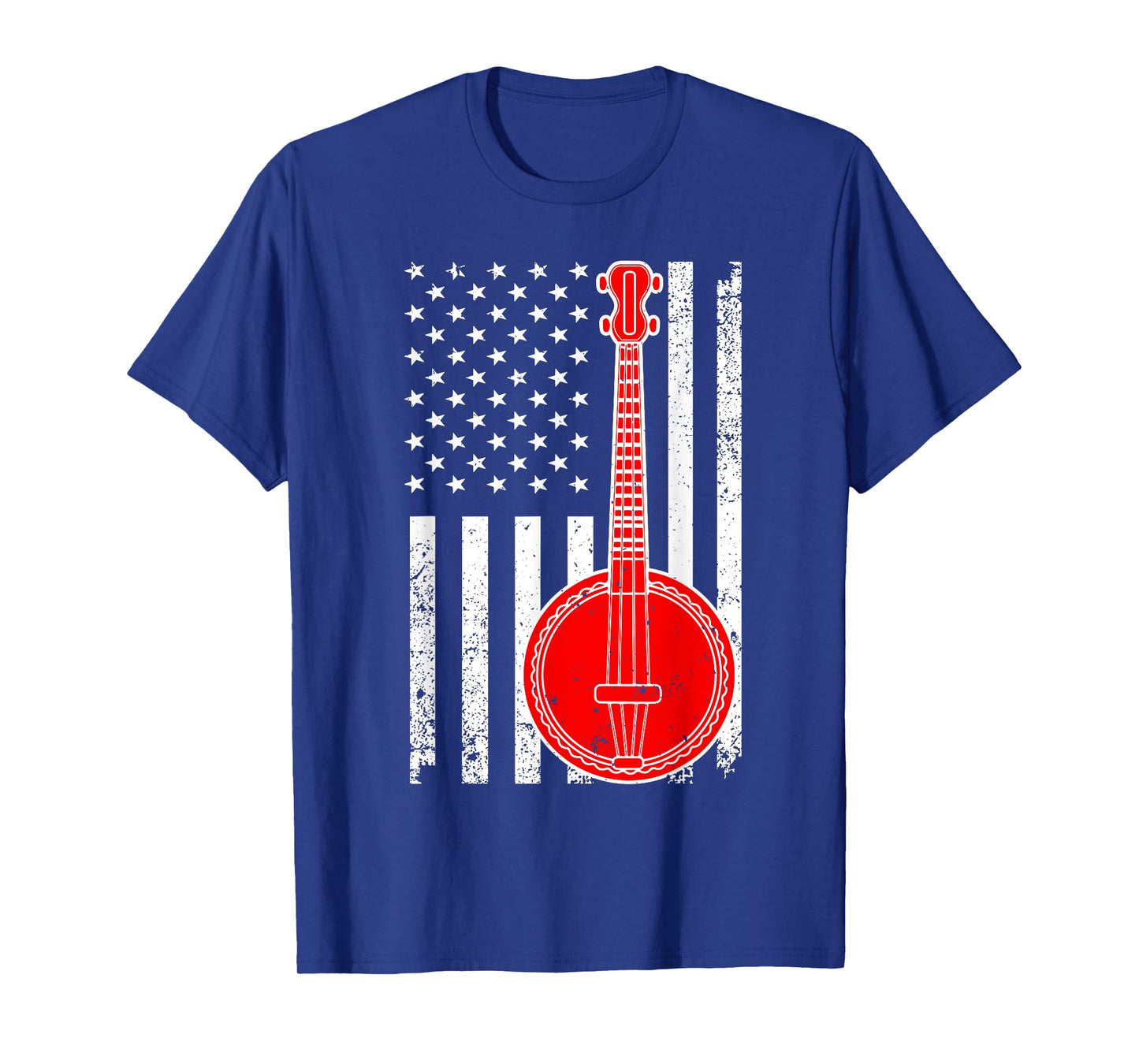 Cool Banjo Design For Men Women Kids Bluegrass Banjo Player T-Shirt