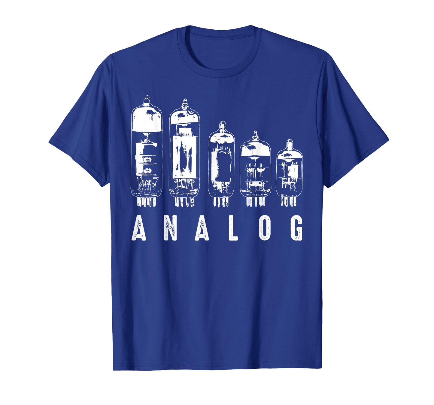 Cool Analogue Vacuum Tubes Gift Funny Electron Valve Lover T-Shirt