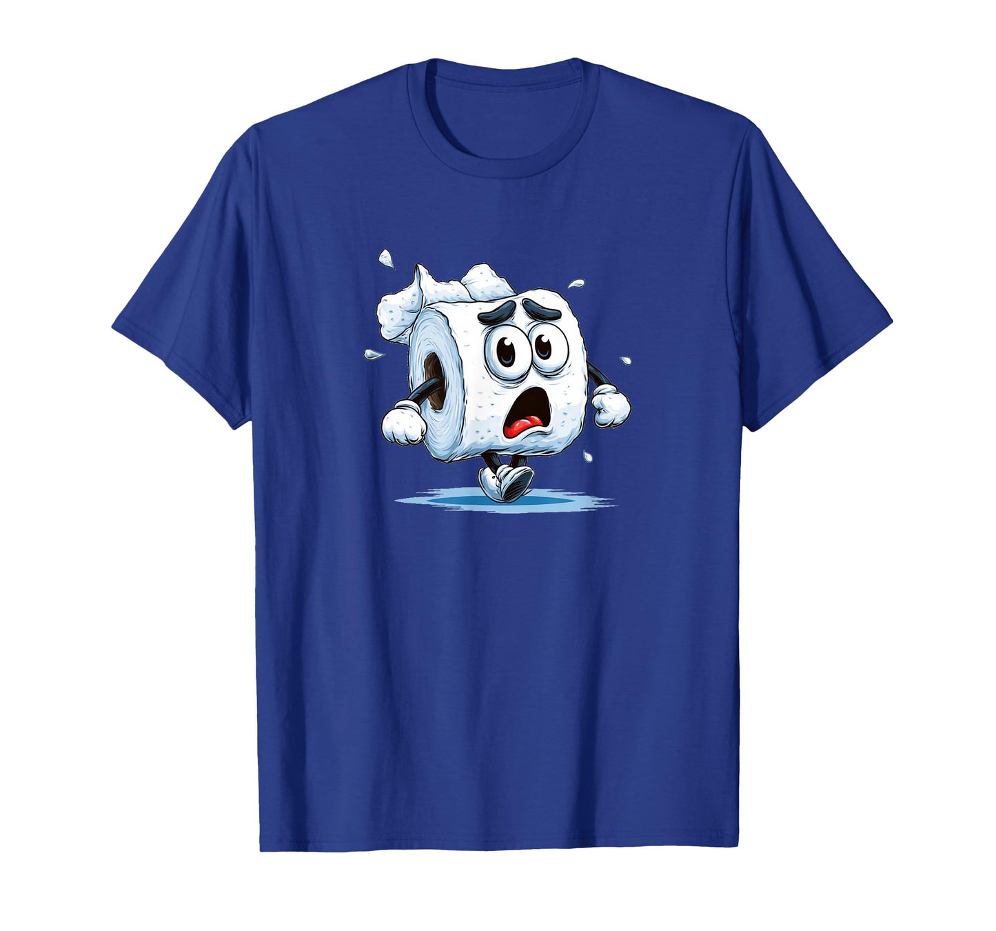 Amazing Paper Costume with Face for Restroom and Toilet T-Shirt