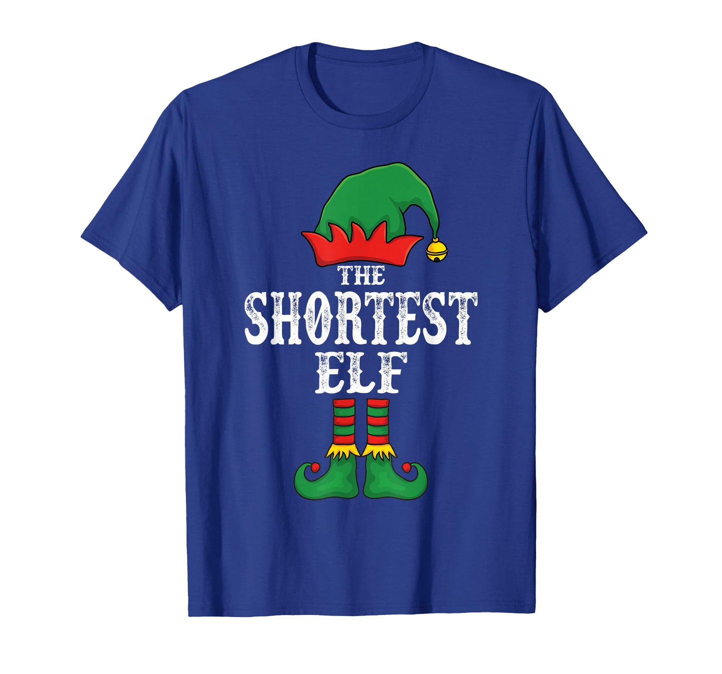 The Shortest Elf Christmas Pajama Idea Family Matching Funny T-Shirt
