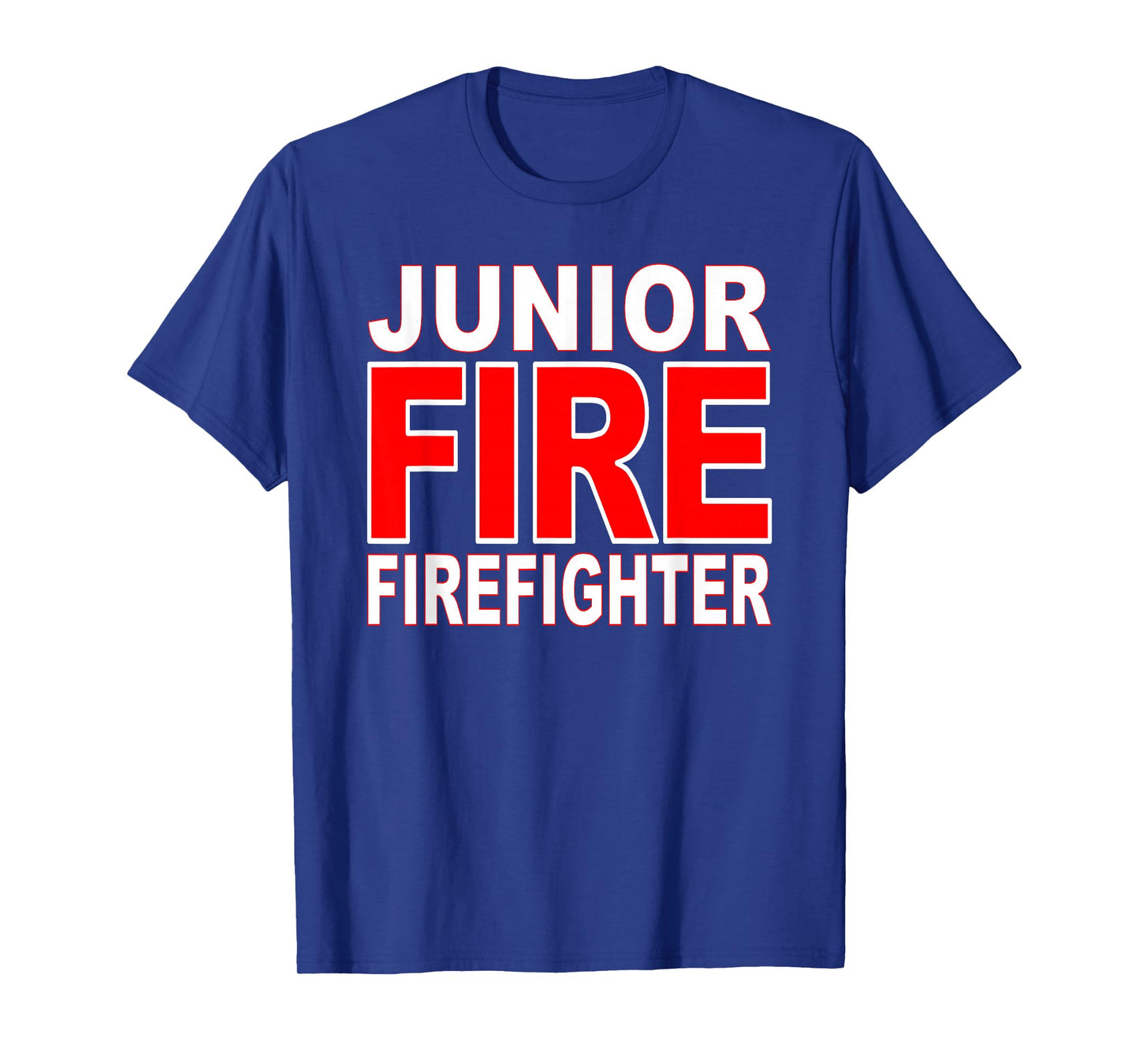 JUNIOR FIREFIGHTER FIREMAN FIRE DEPARTMENT UNIFORM TEE T-Shirt