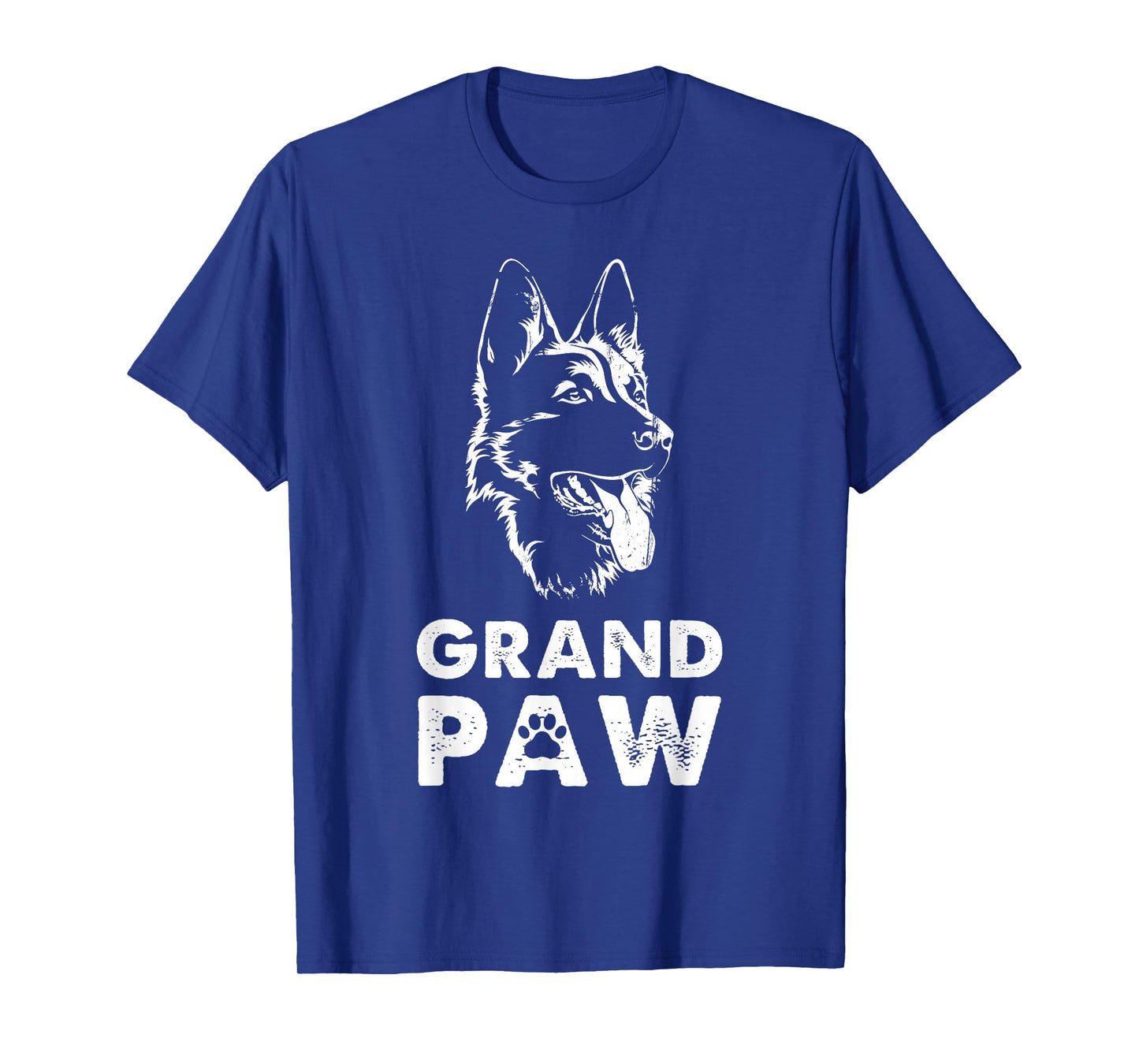 Grandpaw German Shepherd Grandpa GSD Dad T-Shirt