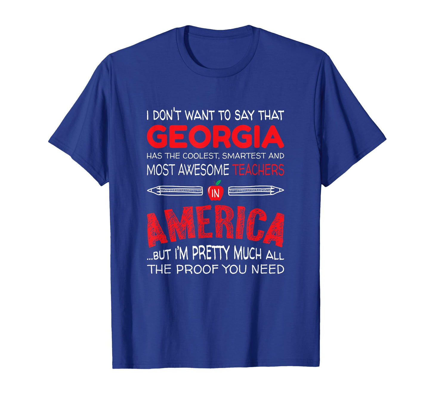 Georgia Teachers Classroom Tshirt