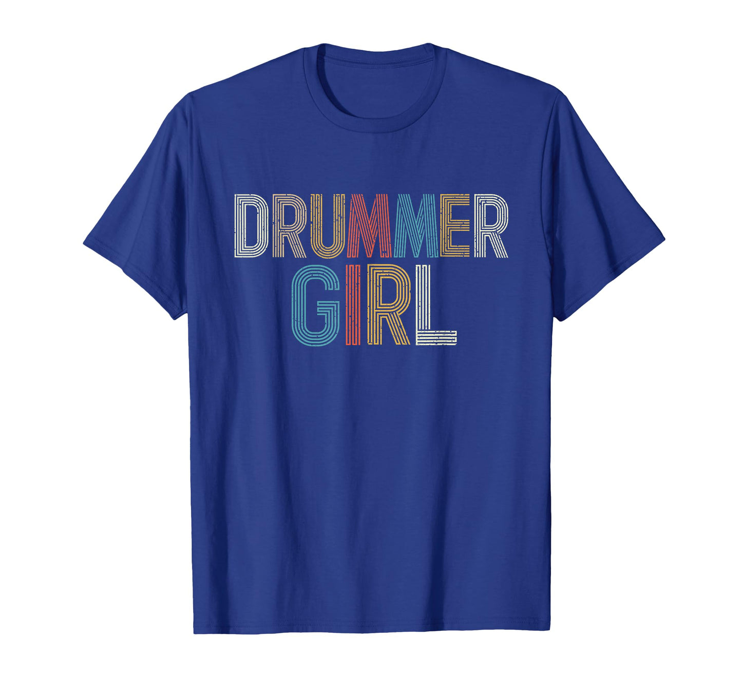 Drummer Girl - Percussionist Drumming Band Lover T-Shirt