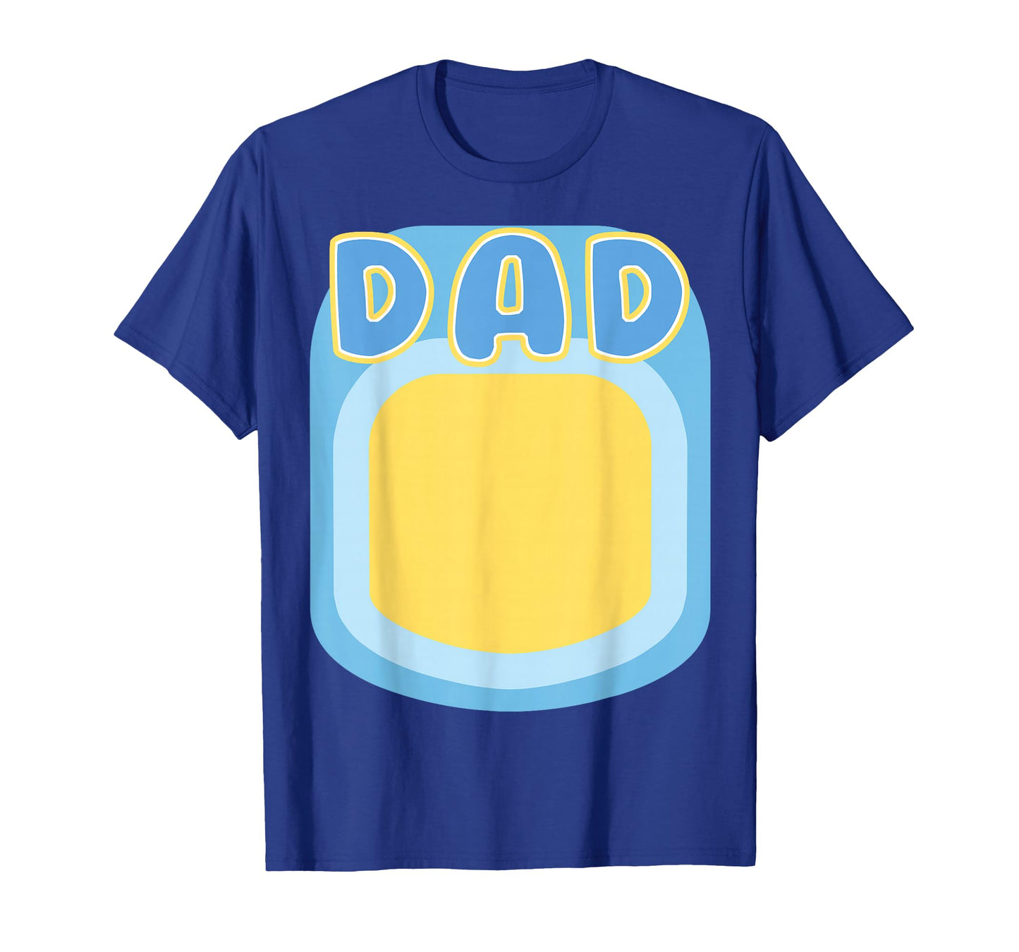 Blue Doggie Dog Dad Family Matching Heeler Halloween Costume T-Shirt