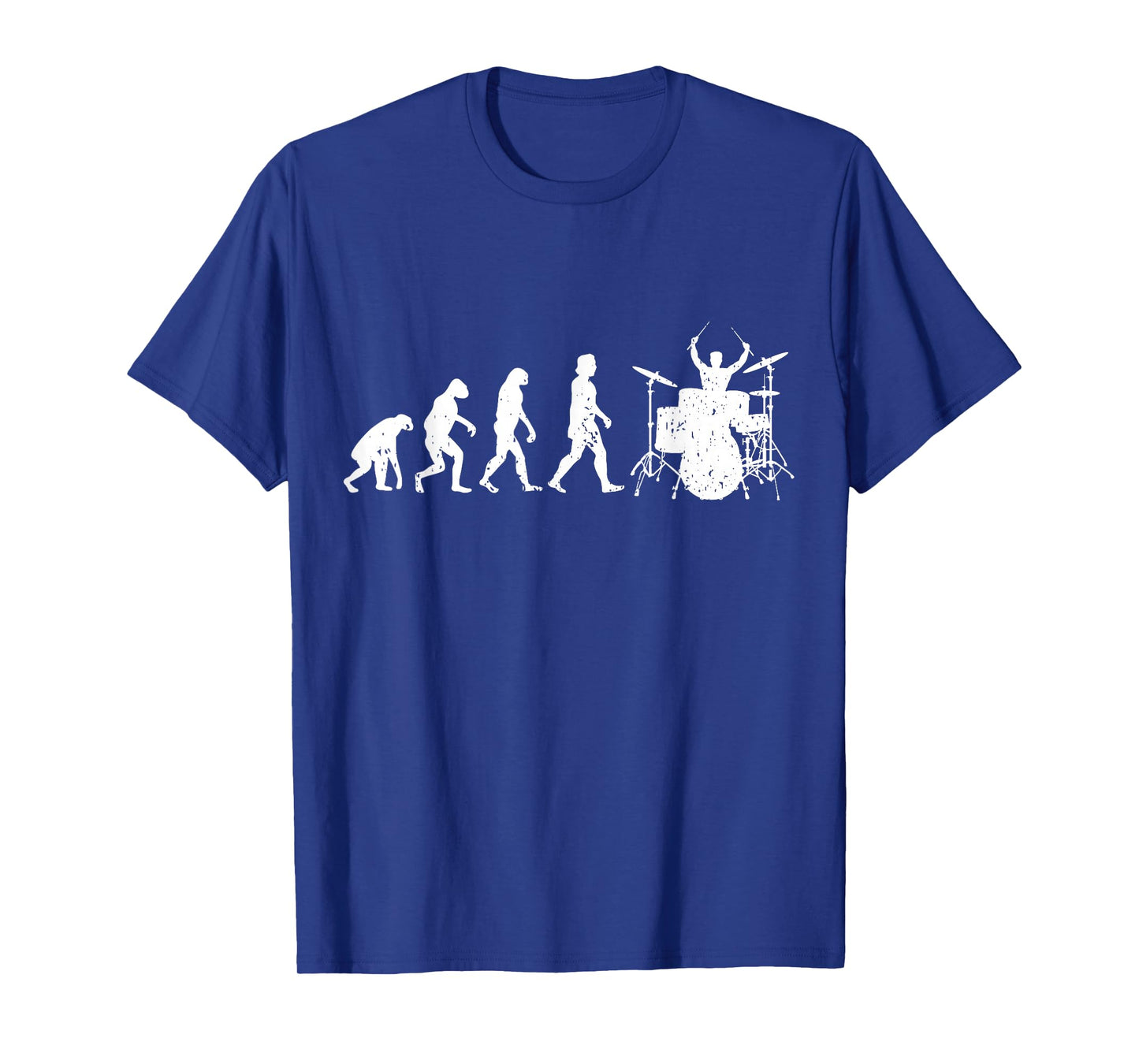 Drumming Evolution Funny Drummer T-Shirt