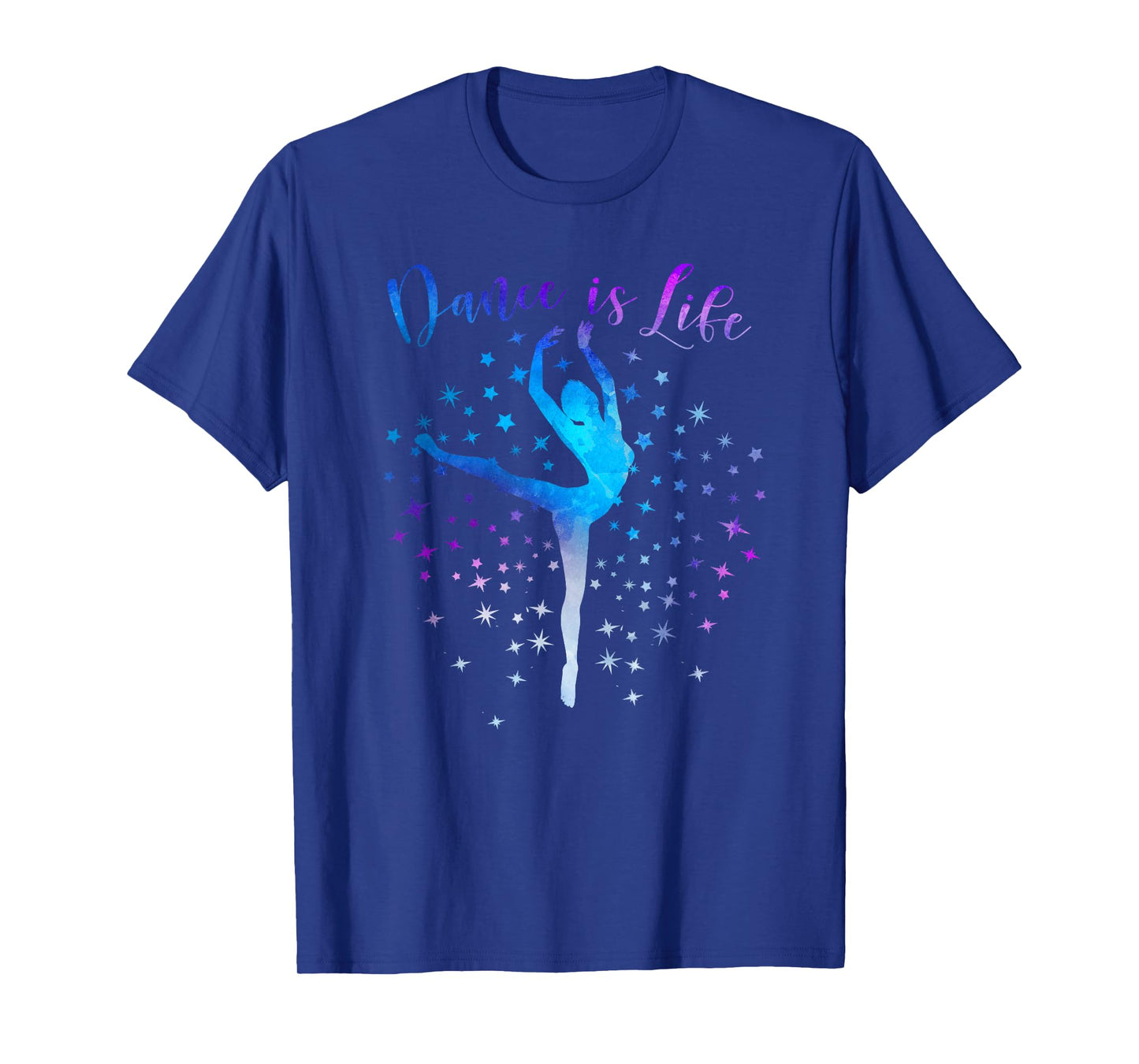 Dance is Life Ballet Dancing Quote Ballerina Dancer Graphic T-Shirt