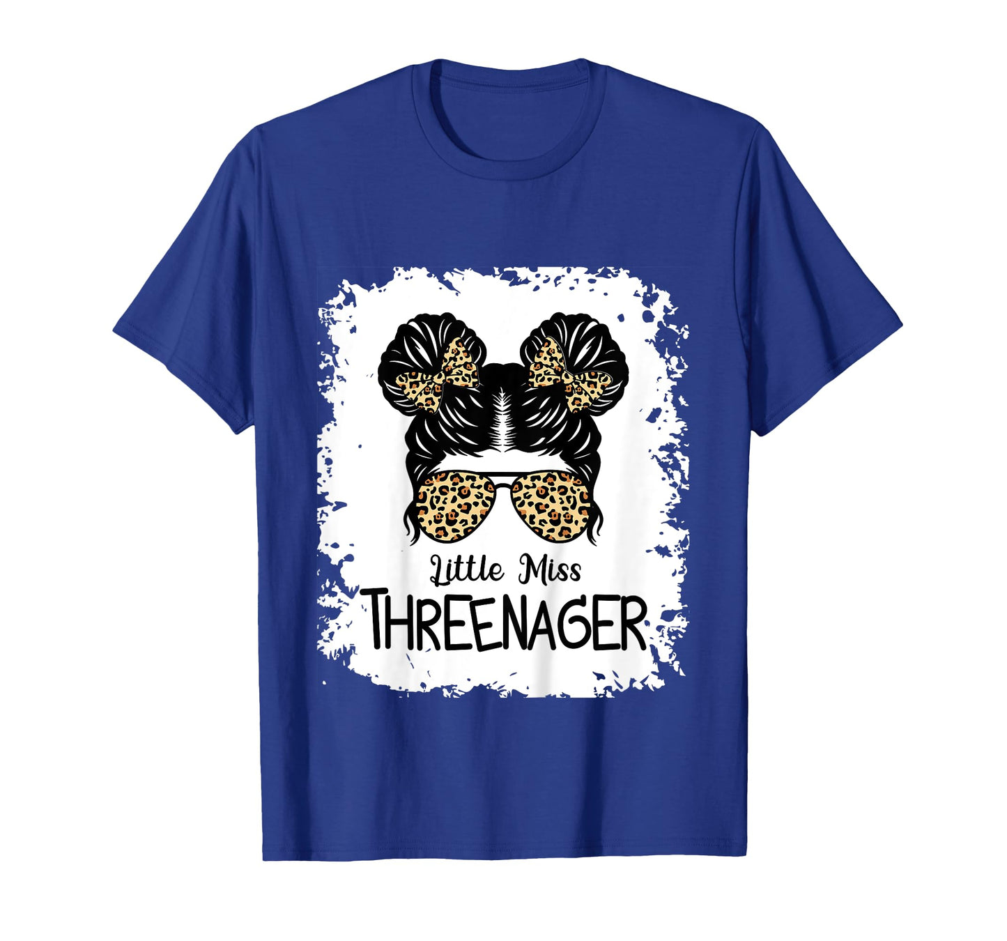 Little Miss Threenager Threenager Girl Birthday 3 Years T-Shirt