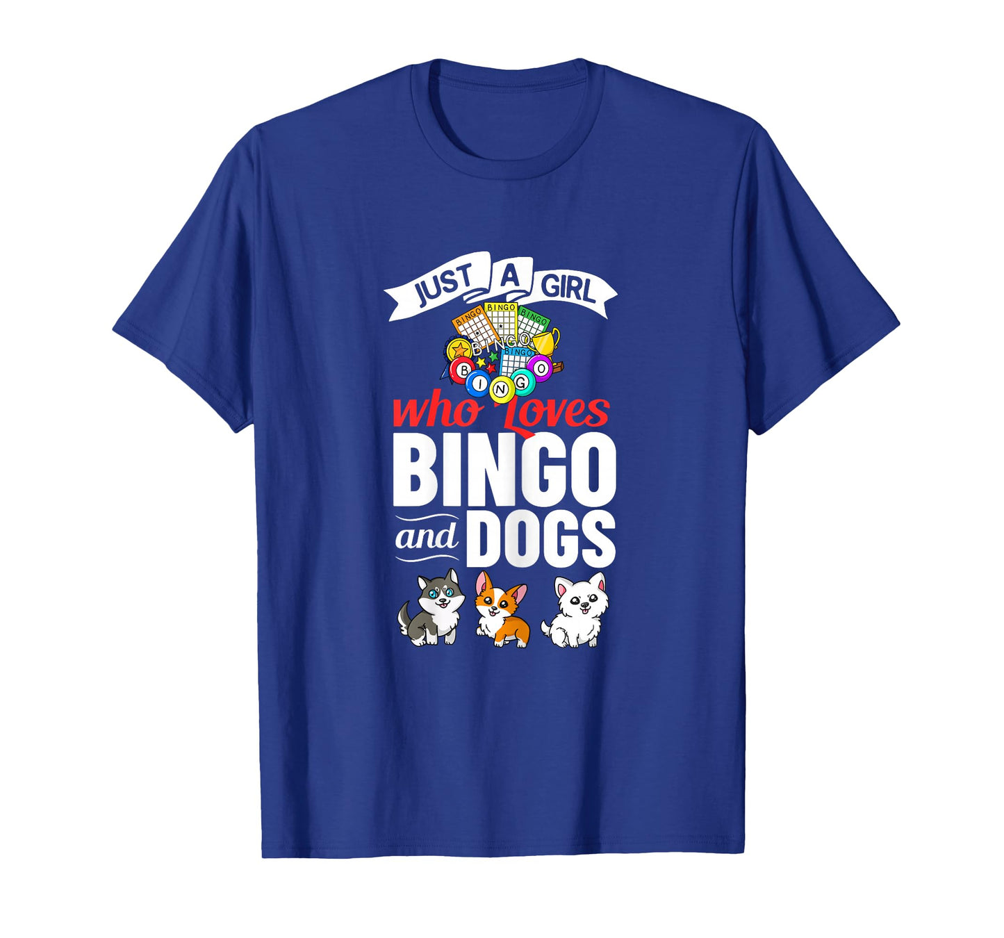 Dog Bingo Game Player Caller Card Board Balls T-Shirt