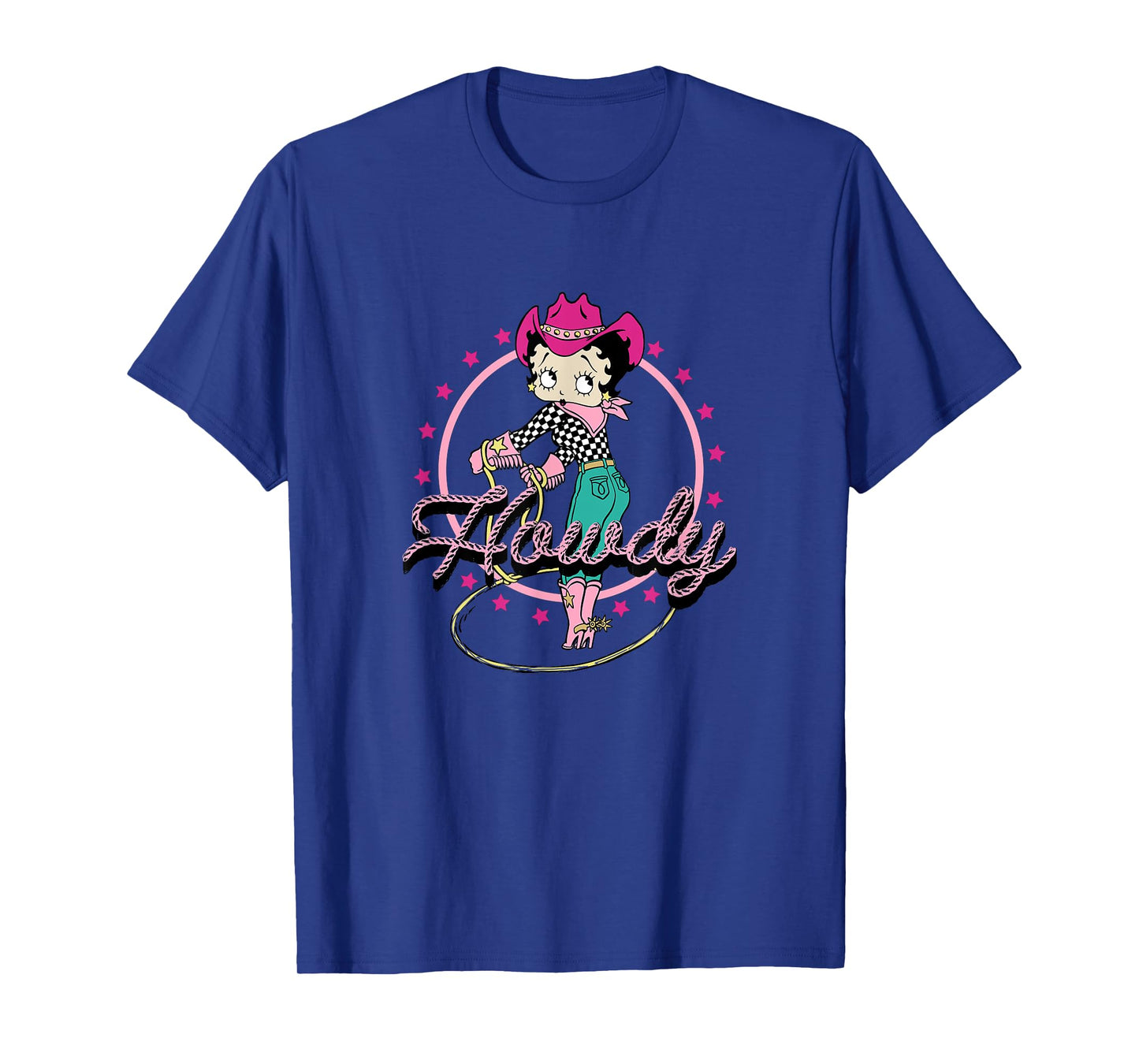 Betty Boop Howdy Country Star Betty T-Shirt