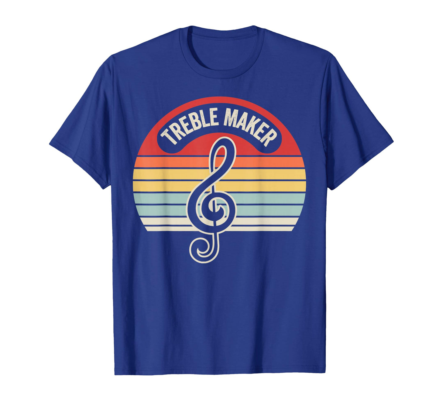 Treble Maker Vintage Music Design T-Shirt