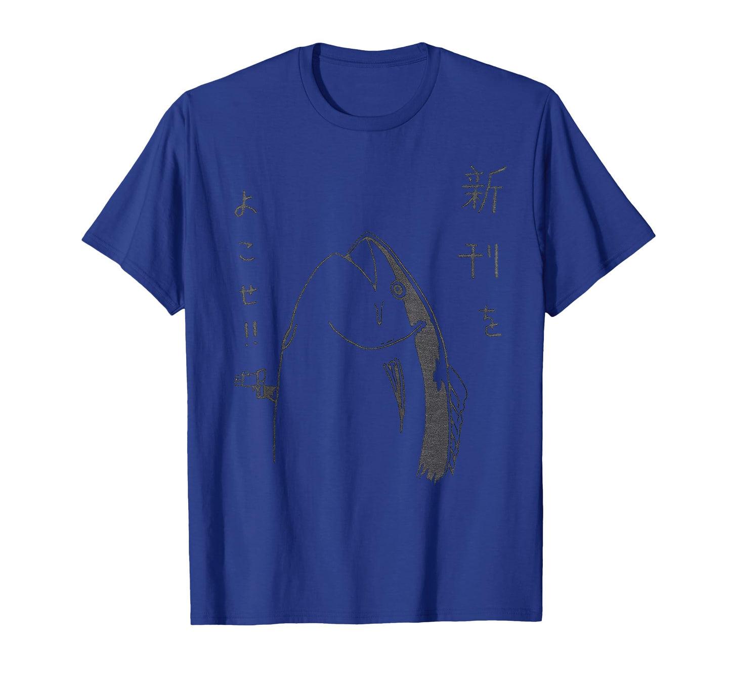 Harajuku Fish Japanese Anime and Manga Design T-Shirt
