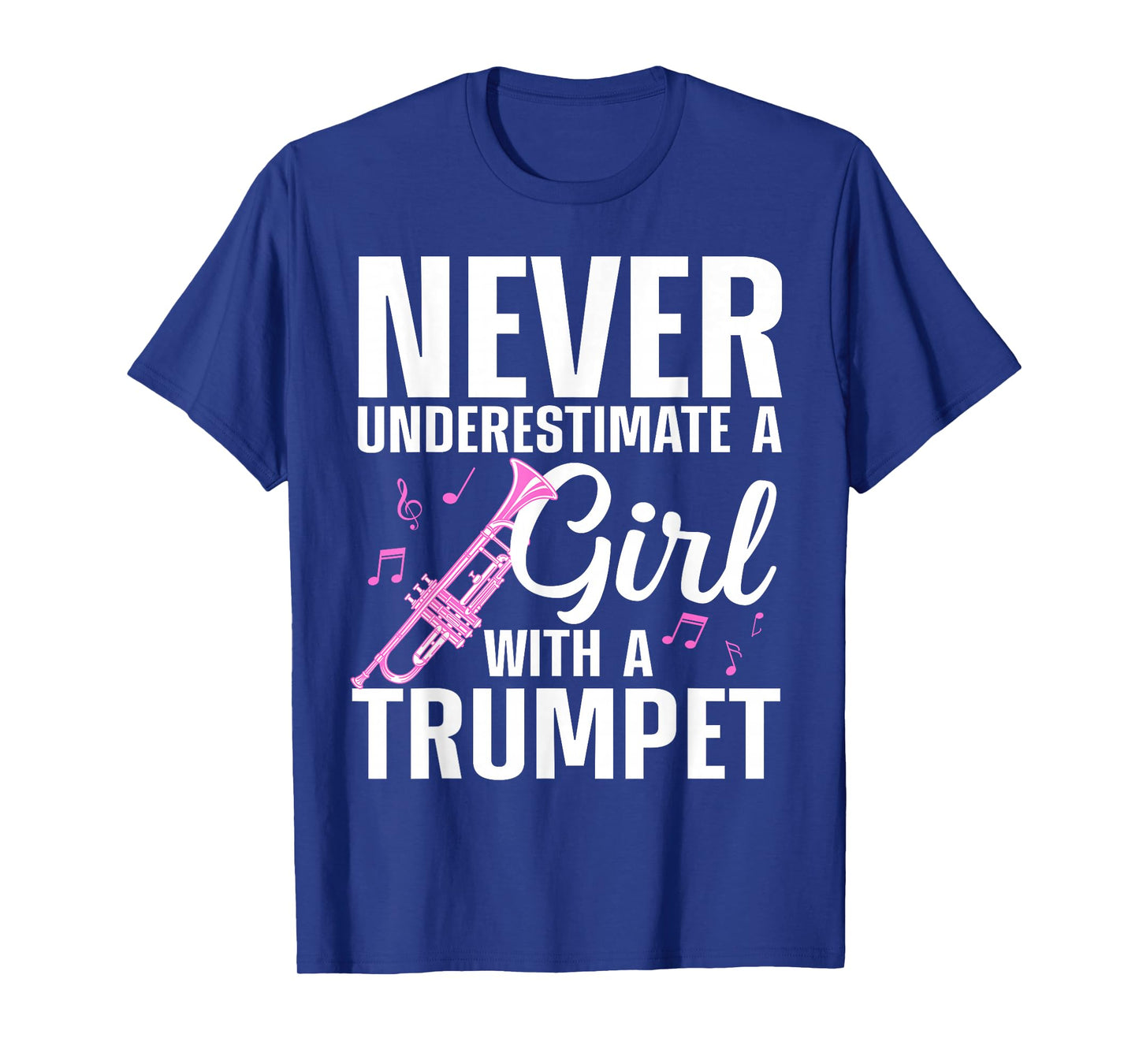 Cool Trumpet for Women Girls Marching Band Trumpet Player T-Shirt