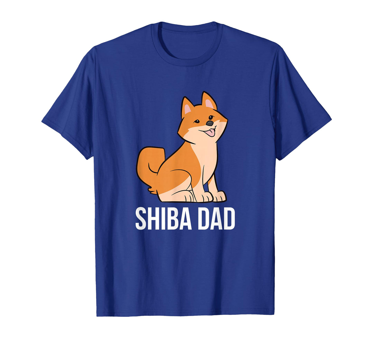 Funny Shiba Inu Father Dog Shiba Inu Papa Funny Shiba Dad T-Shirt