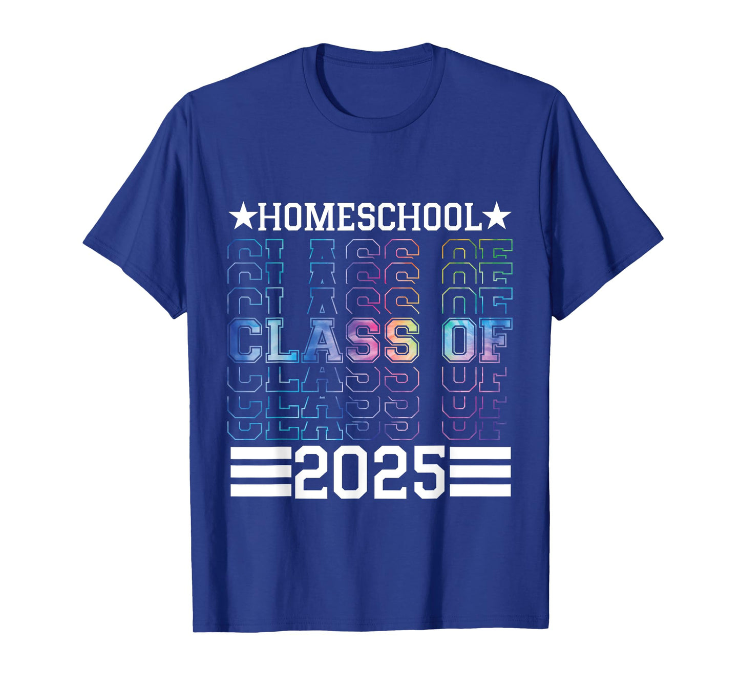 Homeschool Class Of 2025 Senior Graduation T-Shirt