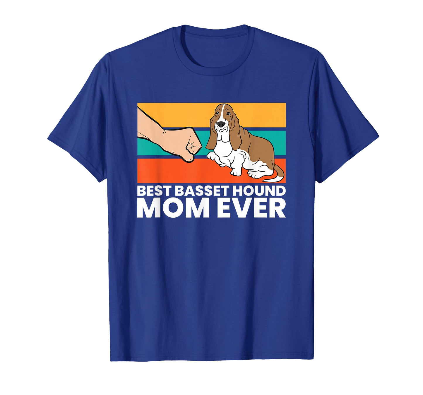 Best Basset Hound Mom Ever Cute Basset Hound T-Shirt