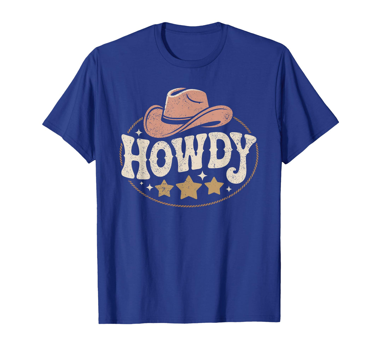 Cowboy Cowgirl Rodeo Hat Western Country Howdy T-Shirt