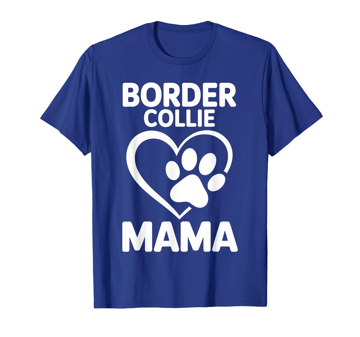 Border Collie Design for Women Girls Mom Border Collie Lover T-Shirt