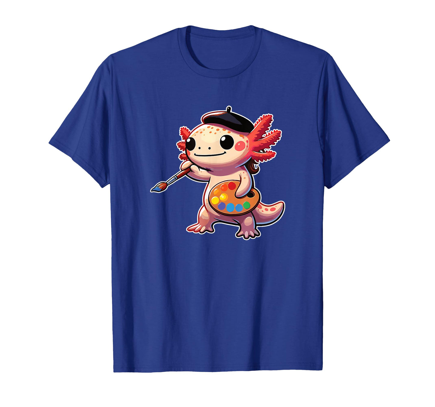 Painter Art Artist Axolotl T-Shirt