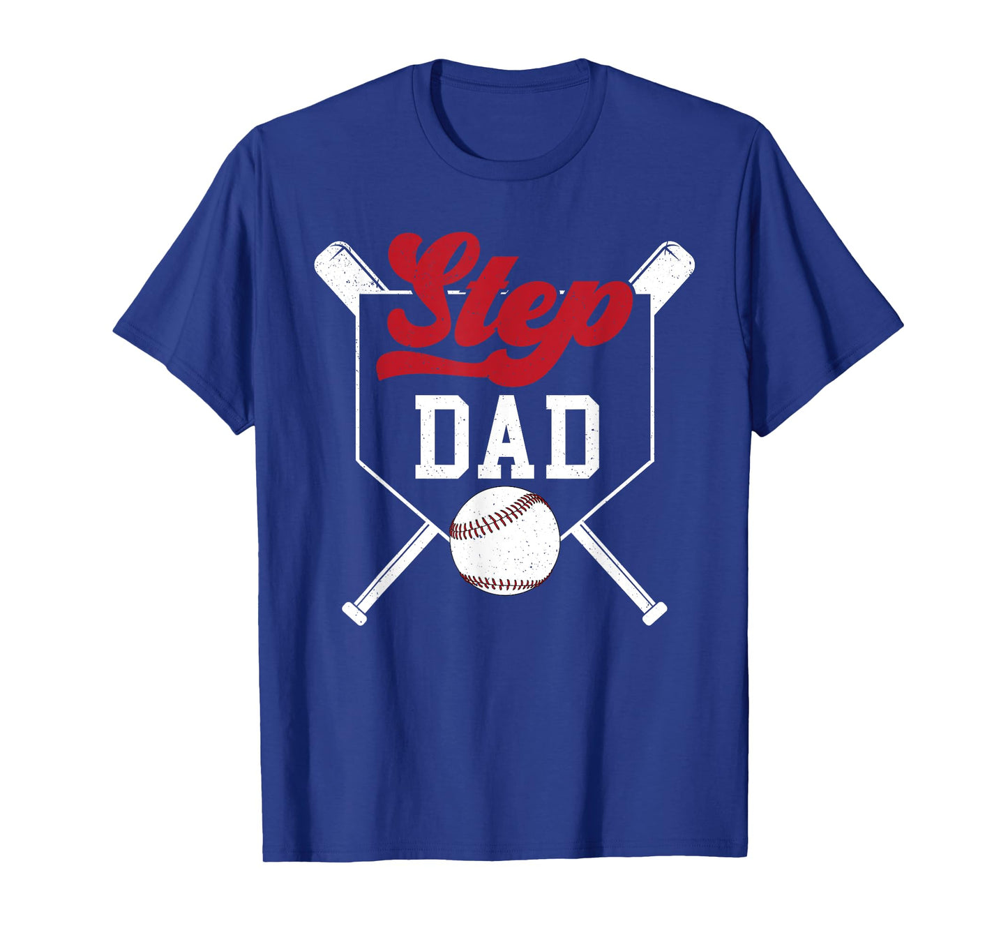 Baseball Step Dad Of A Baseball Player Stepfather T-Shirt