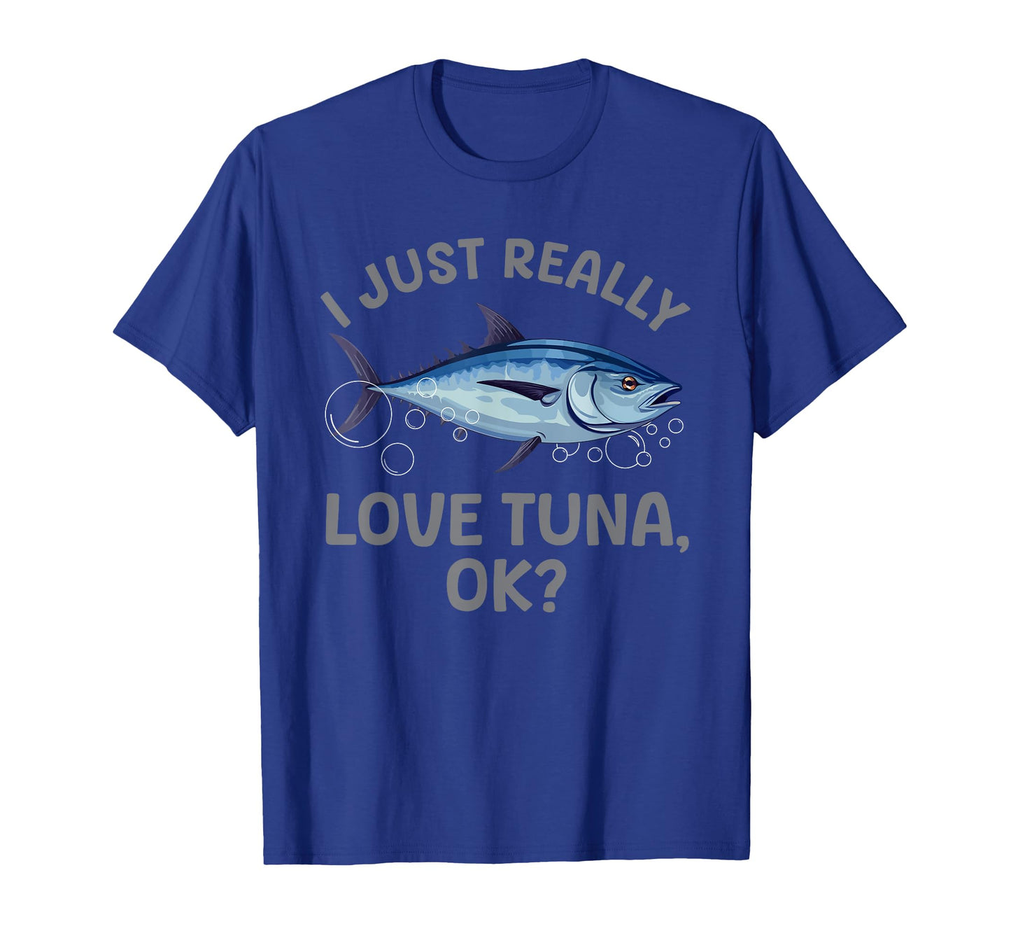 Cool Tuna Fishing Art For Men Women Deep Sea Tuna Fishing T-Shirt